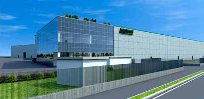 NUOVO EDIFICIO INDUSTRIALE, ADIBITO A MAGAZZINO E UFFICI PER LOGISTICA HI-TECH E MEDICALI - Casirate d’Adda. Bergamo